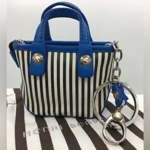 henri bendel Bags Henri Bendel Mini Satchel Bag Charm Fob Keychain New W Flaw Poshmark